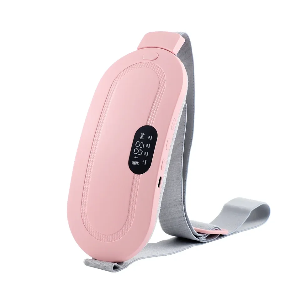 AuraPulse smart heating & vibration relief belt, front view